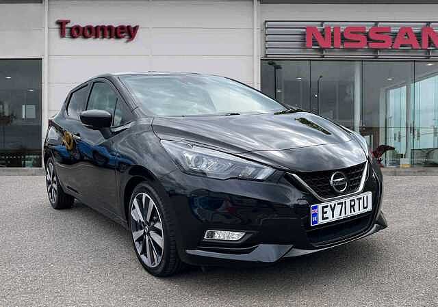 Nissan Micra 1.0 Ig T Tekna Hatchback 5dr Petrol Xtron Euro 6 (s/s) (92 Ps)